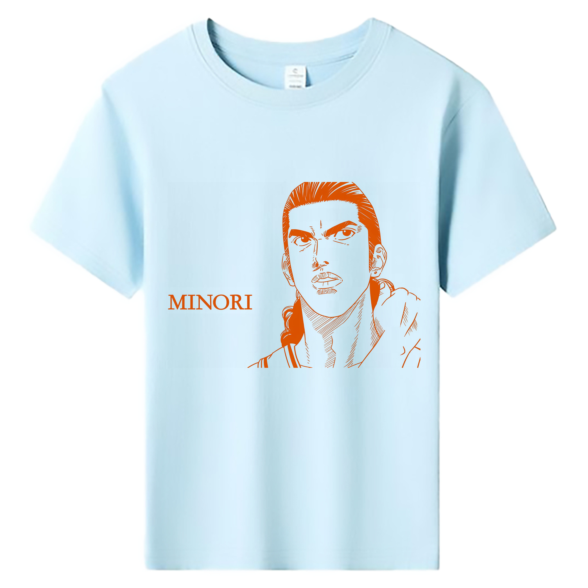 （画像用） SLAM DUNK／スラムダンク 綿100％キッズTシャツ（フロントプリント）